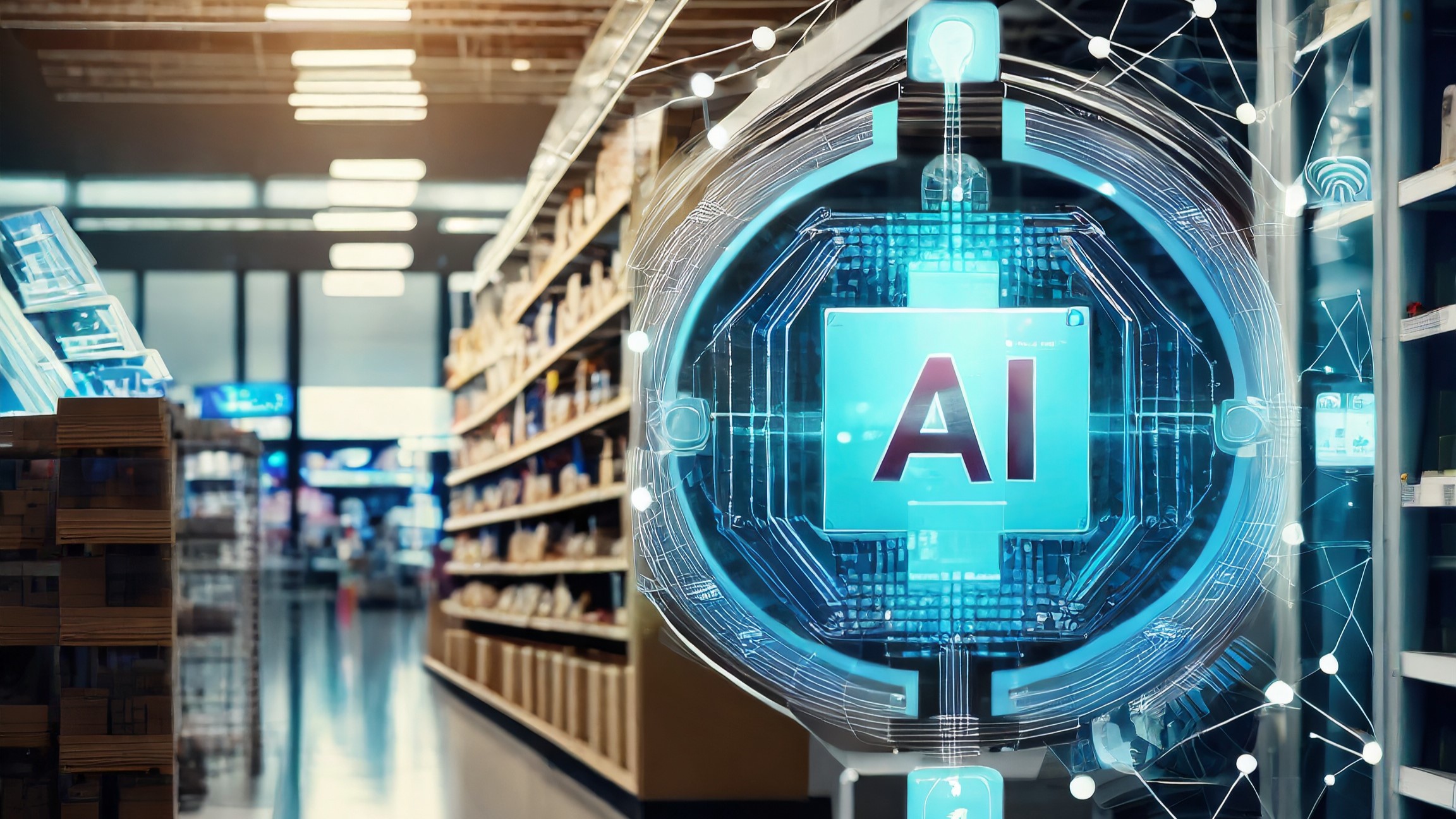 AI retail illustration