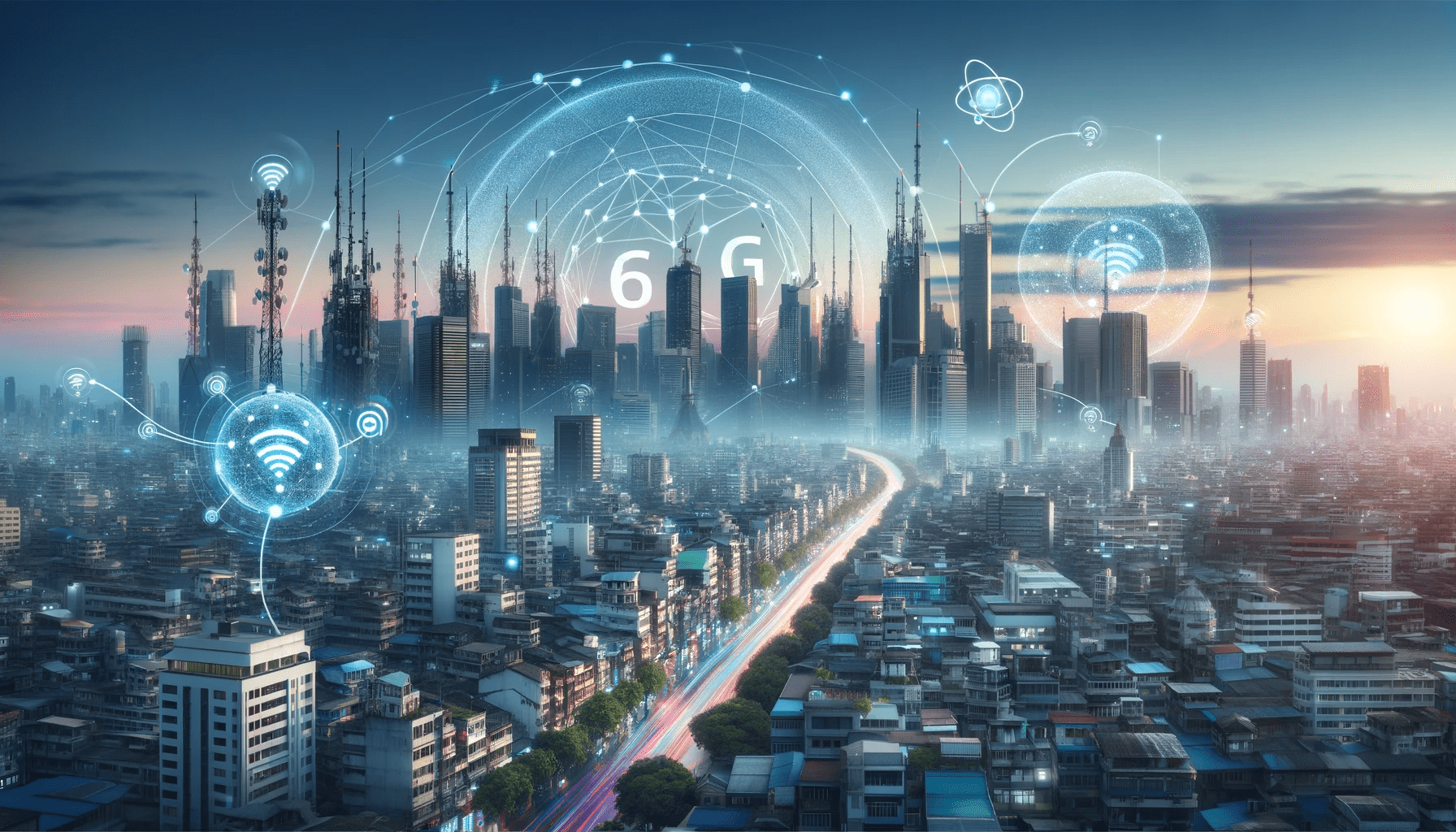 6G concept illustration