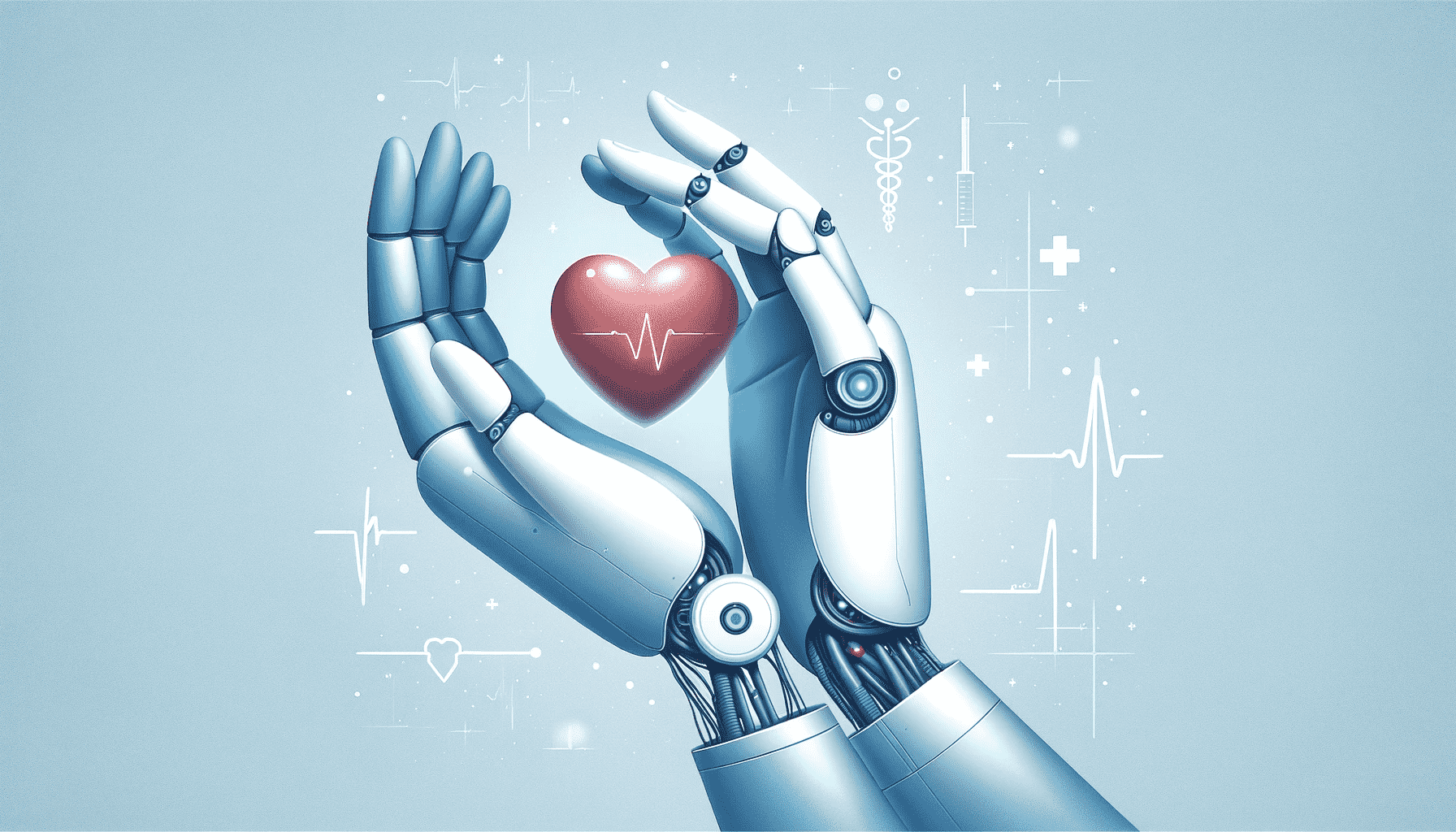 AI redefining healthcare illustration